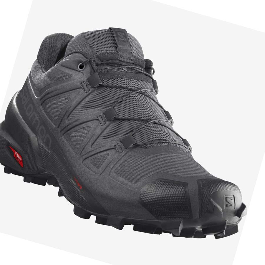 Salomon SPEEDCROSS 5 Trail Futócipő Férfi Titán | HU 2108NWY